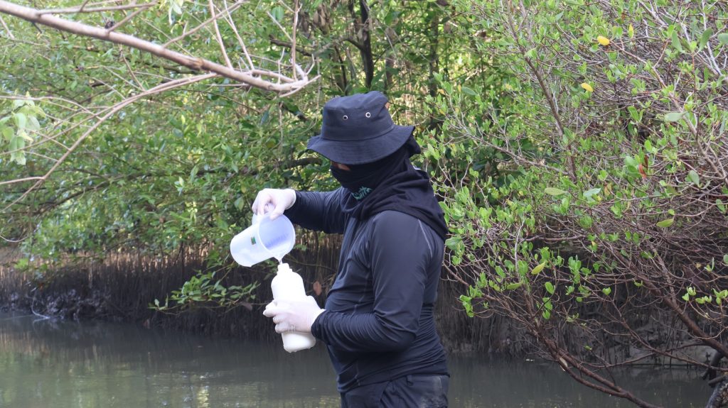 Mahasiswa Unhas Terlibat dalam Program Rehabilitasi Mangrove dan Ketahanan Pangan Pesisir bersama Blue Forests 5