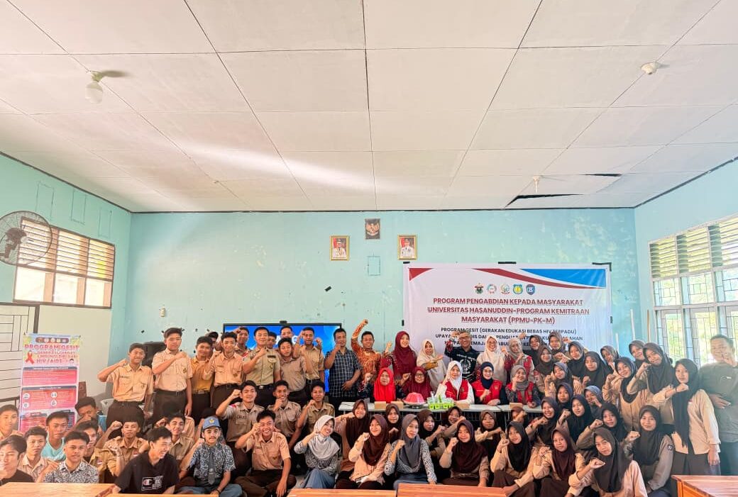 Fakultas Keperawatan Unhas Edukasi Remaja Cegah HIV Lewat Program GESIT di Kepulauan Selayar 1 Fakultas Keperawatan Unhas Edukasi Remaja Cegah HIV Lewat Program GESIT di Kepulauan Selayar 5