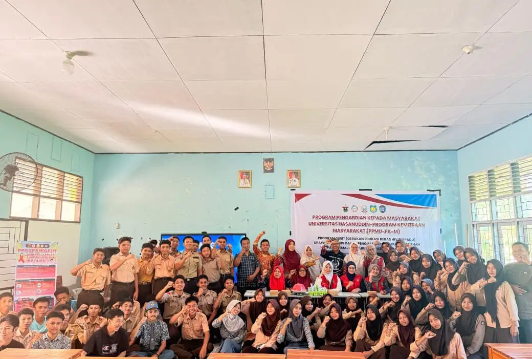 Fakultas Keperawatan Unhas Edukasi Remaja Cegah HIV Lewat Program GESIT di Kepulauan Selayar 1 Fakultas Keperawatan Unhas Edukasi Remaja Cegah HIV Lewat Program GESIT di Kepulauan Selayar 5