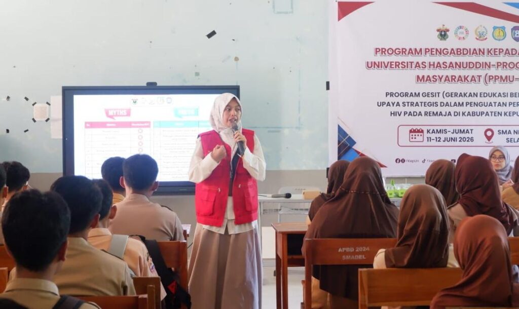 Fakultas Keperawatan Unhas Edukasi Remaja Cegah HIV Lewat Program GESIT di Kepulauan Selayar 5