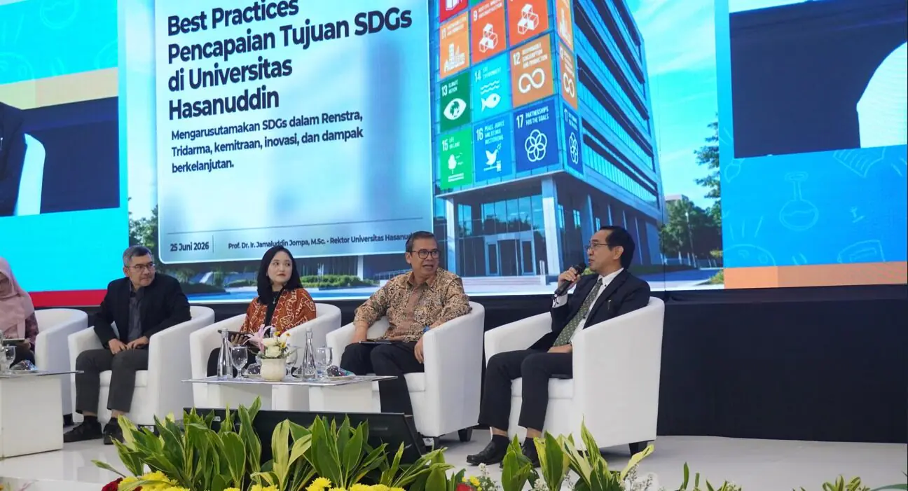 Rektor Unhas Paparkan Praktik Baik Integrasi SDGs dalam Tata Kelola Perguruan Tinggi