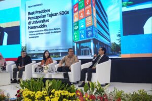 Rektor Unhas Paparkan Praktik Baik Integrasi SDGs dalam Tata Kelola Perguruan Tinggi
