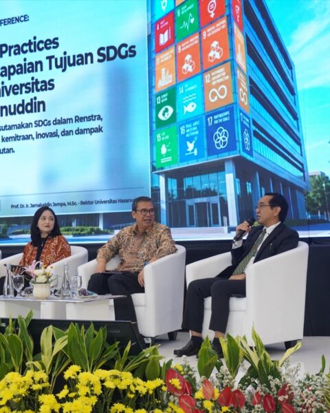 Rektor Unhas Paparkan Praktik Baik Integrasi SDGs dalam Tata Kelola Perguruan Tinggi