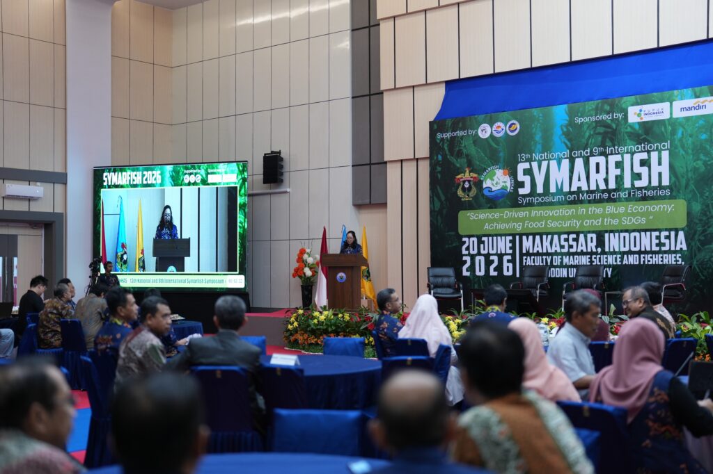 SYMARFISH Unhas Dorong Inovasi Berbasis Sains untuk Ekonomi Biru dan Ketahanan Pangan 1 SYMARFISH Unhas Dorong Inovasi Berbasis Sains untuk Ekonomi Biru dan Ketahanan Pangan 1